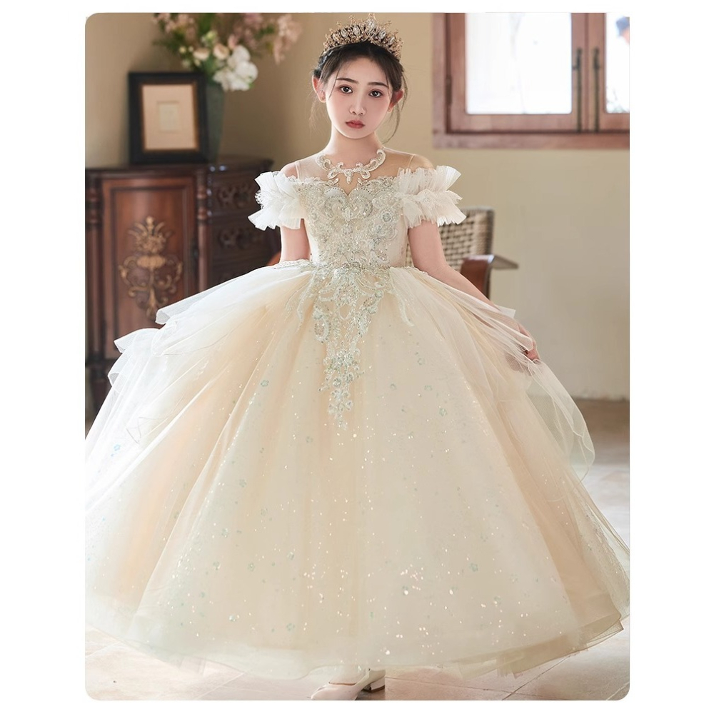 亮片刺繡禮服裙S503134-細節圖9