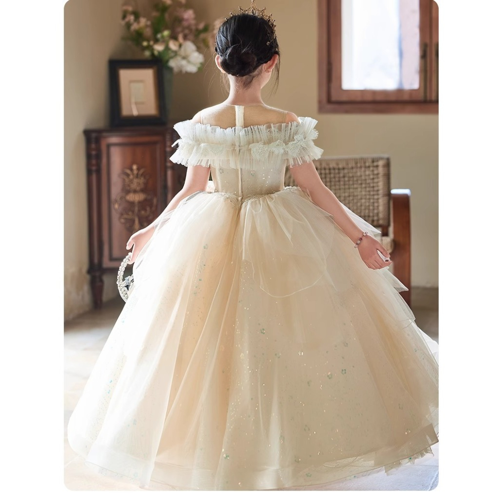 亮片刺繡禮服裙S503134-細節圖11