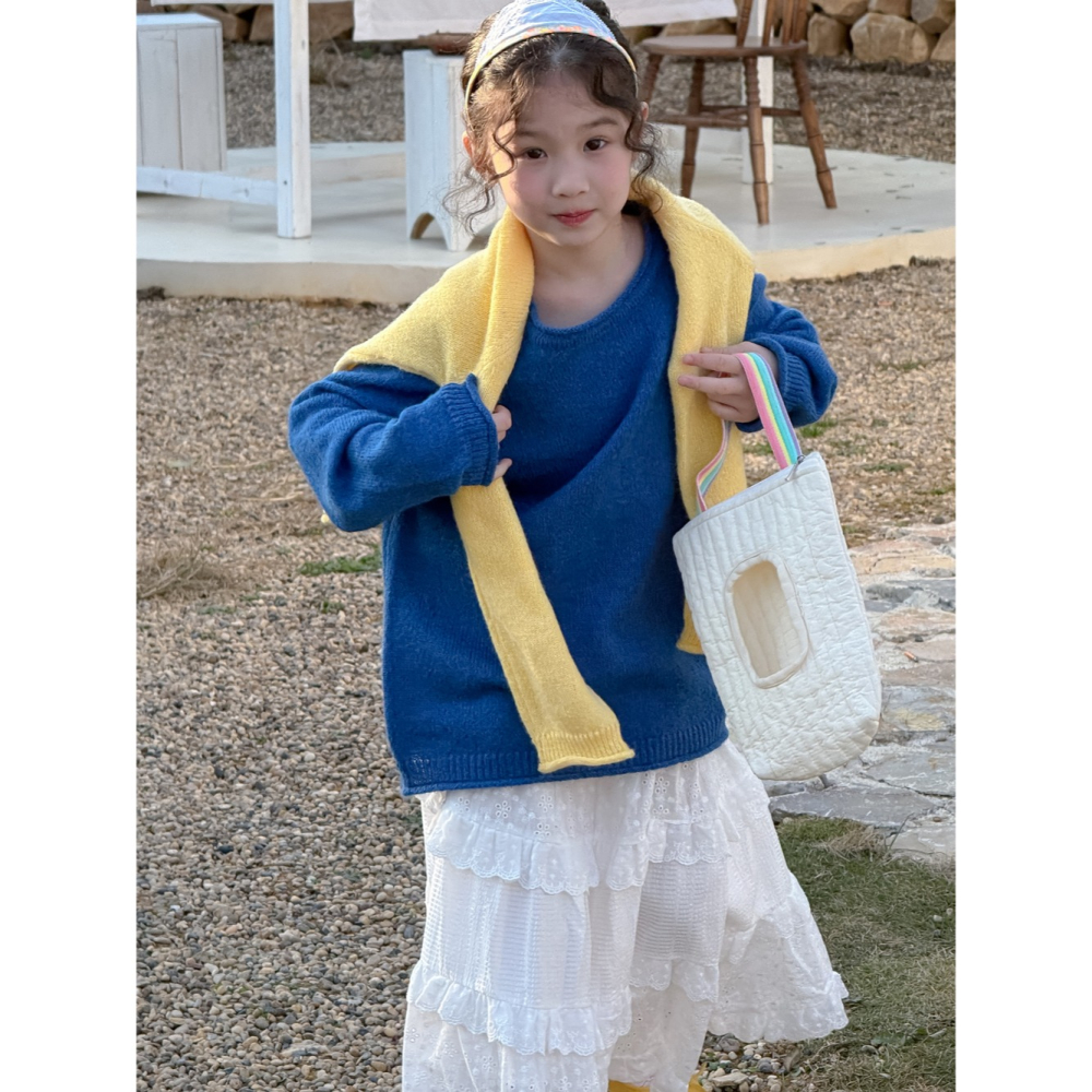 白色花邊半身裙S503201-細節圖7