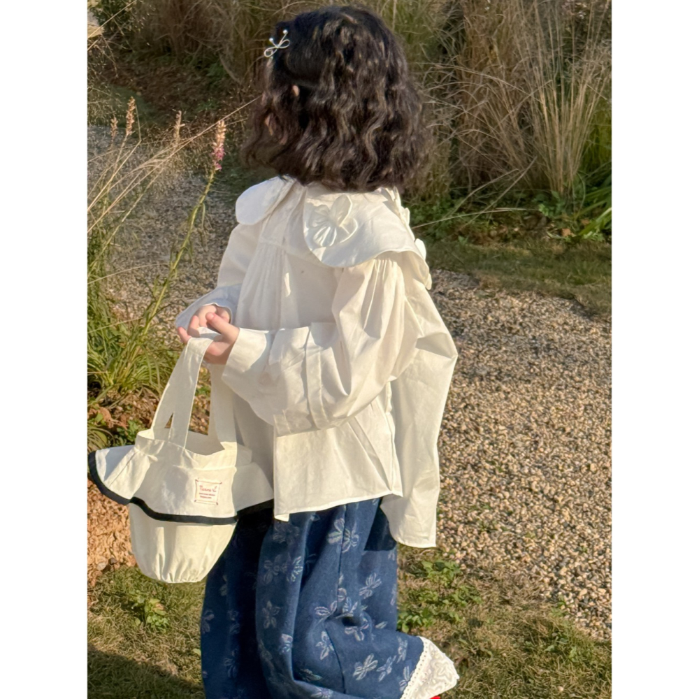 荷葉領襯衫S503204-細節圖3