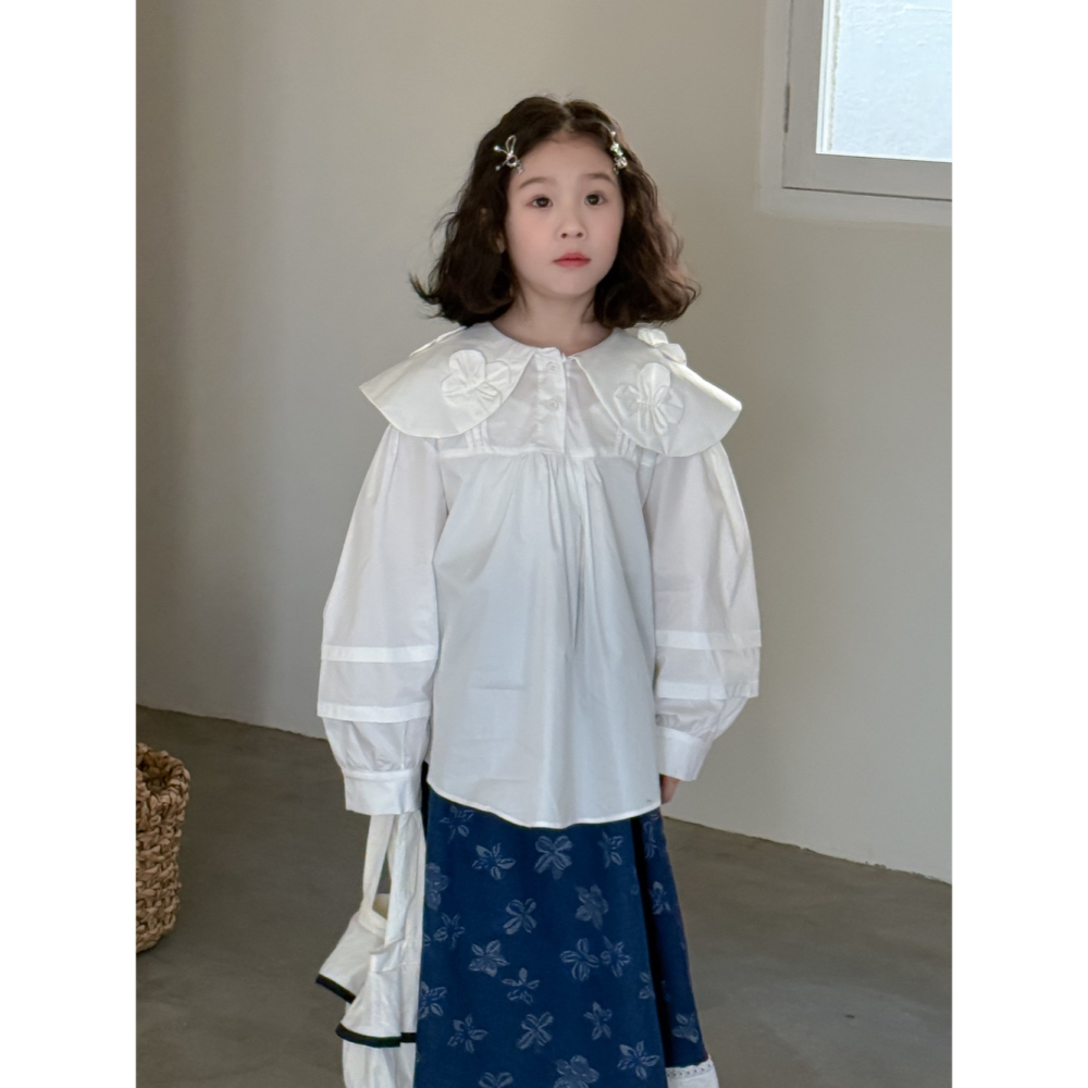 荷葉領襯衫S503204-細節圖11