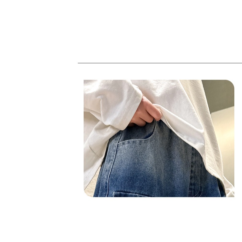 漸變工裝直筒牛仔褲S503428-細節圖4