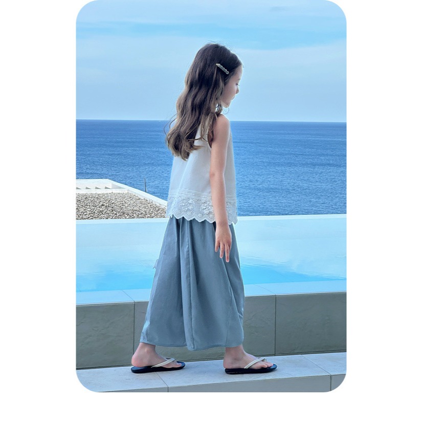 親子無袖花邊上衣S503515-細節圖10