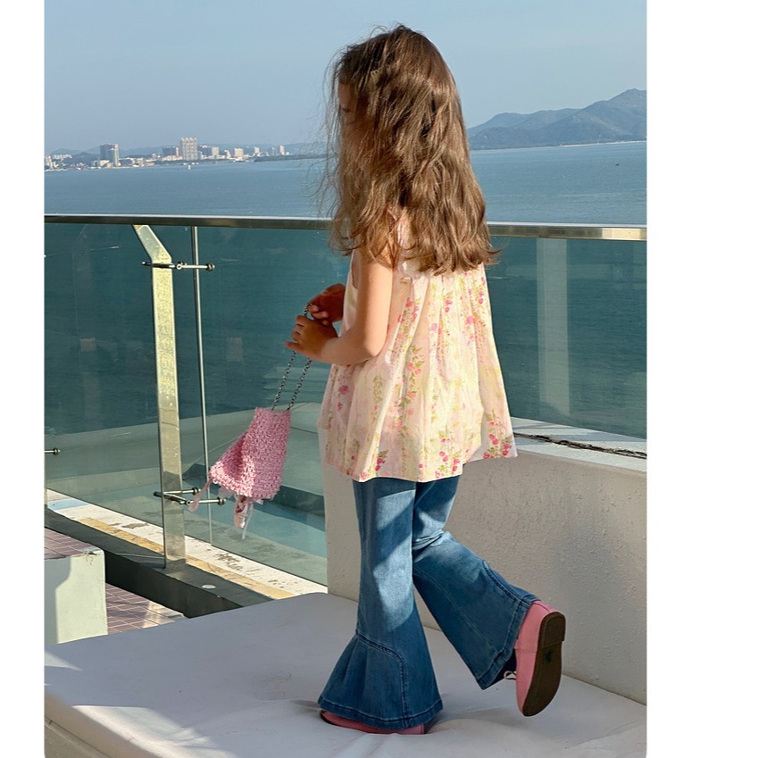 親子小清新碎花無袖上衣S503516-細節圖8