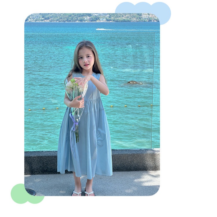 親子-島嶼泡泡背心 A 字裙S504107-細節圖8