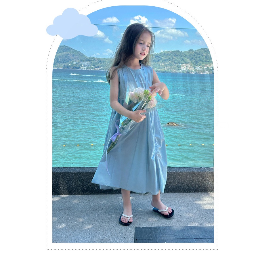 親子-島嶼泡泡背心 A 字裙S504107-細節圖9