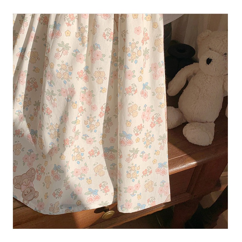 小熊刺繡連衣裙S504115-細節圖11