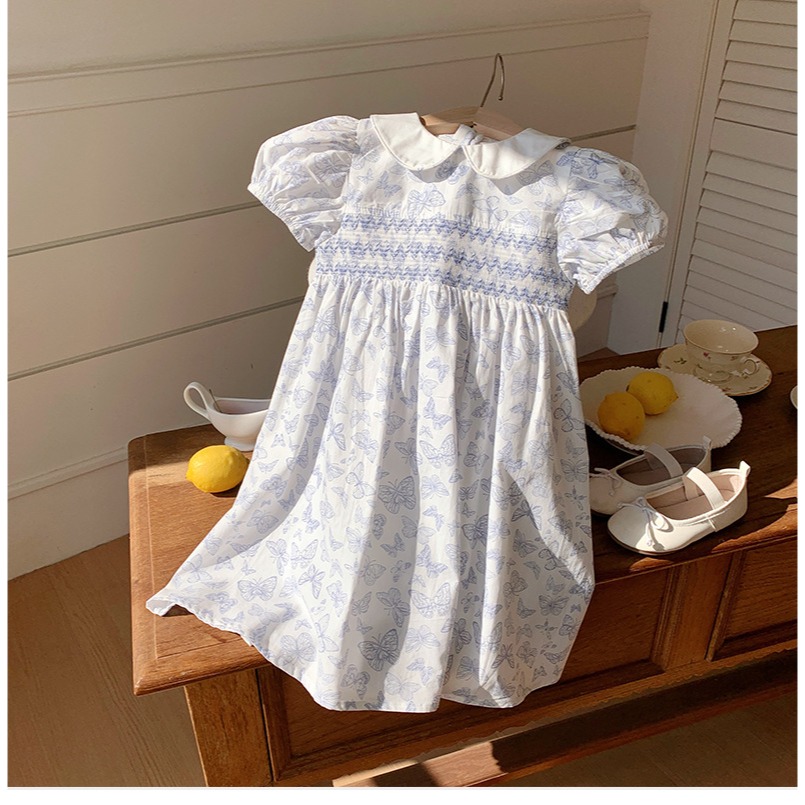 蝴蝶打攬連衣裙S504124-細節圖5