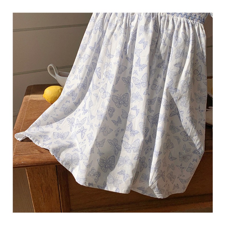 蝴蝶打攬連衣裙S504124-細節圖6