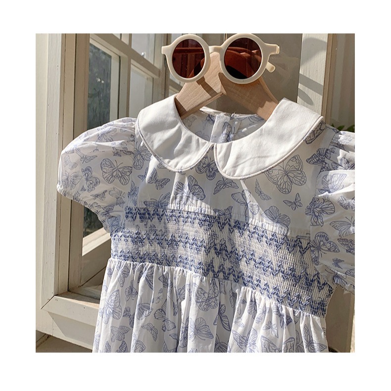 蝴蝶打攬連衣裙S504124-細節圖8