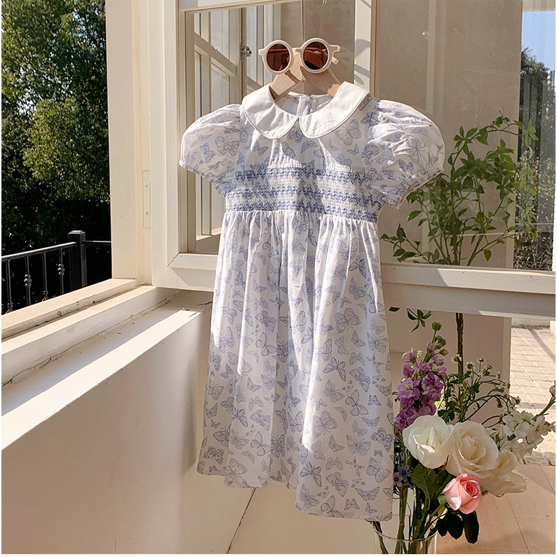 蝴蝶打攬連衣裙S504124-細節圖9