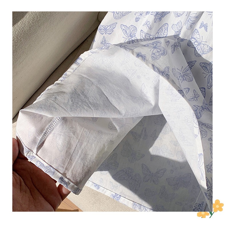 蝴蝶打攬連衣裙S504124-細節圖10