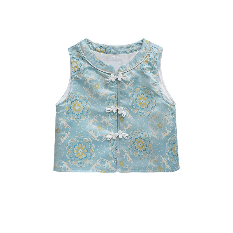 親子-新中式馬甲兩件套S504131-細節圖3