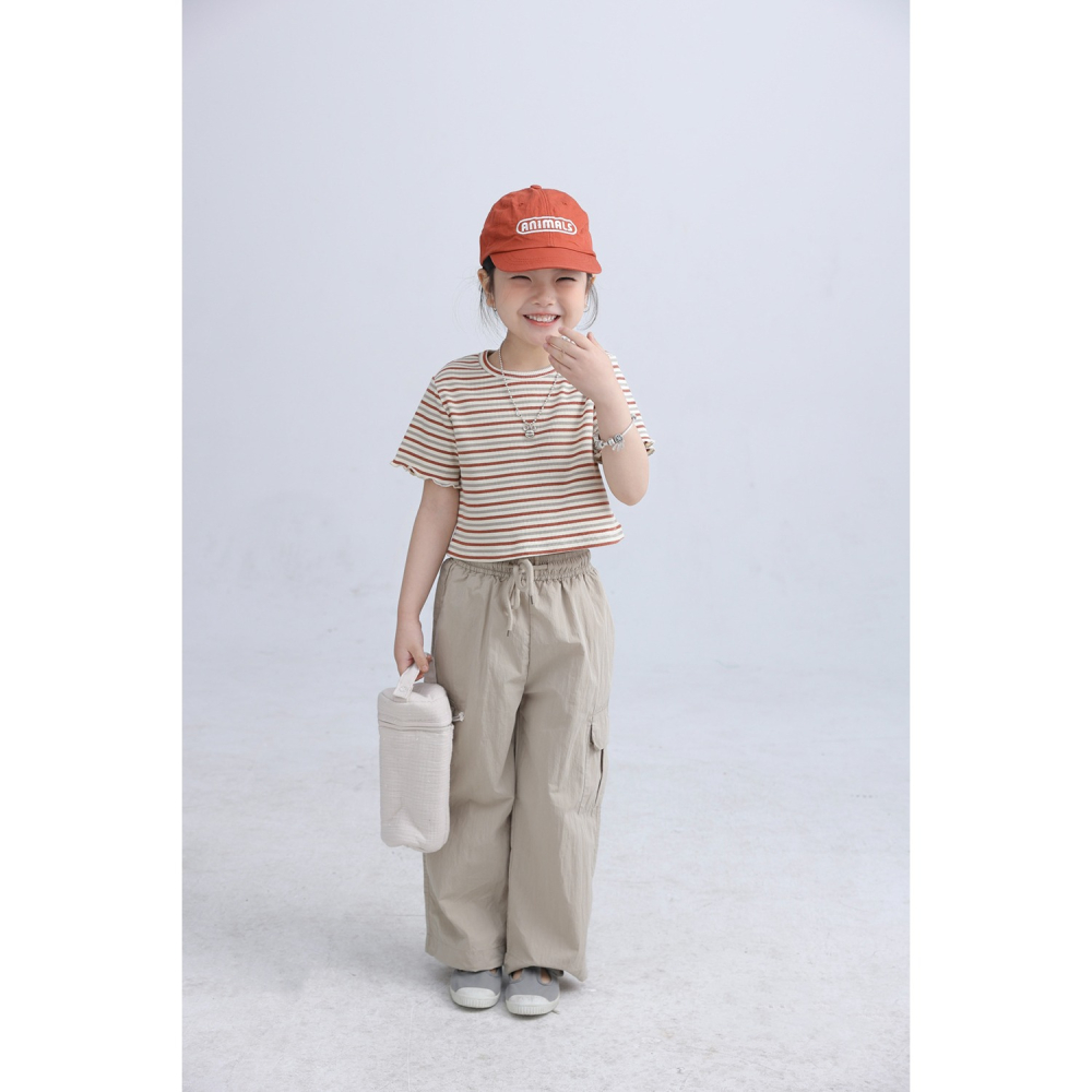 親子-露背條紋短袖T恤S504224-細節圖8