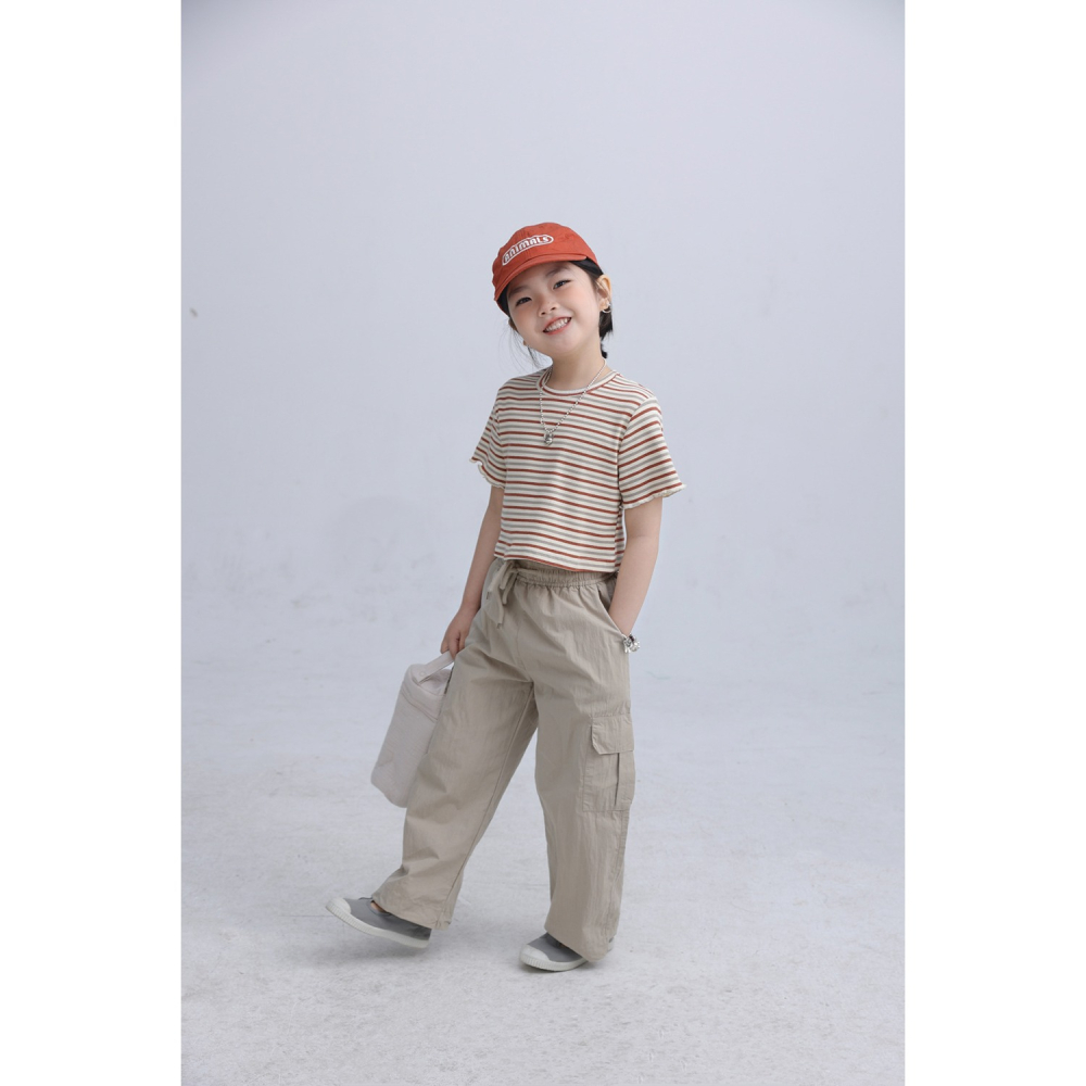 親子-露背條紋短袖T恤S504224-細節圖10