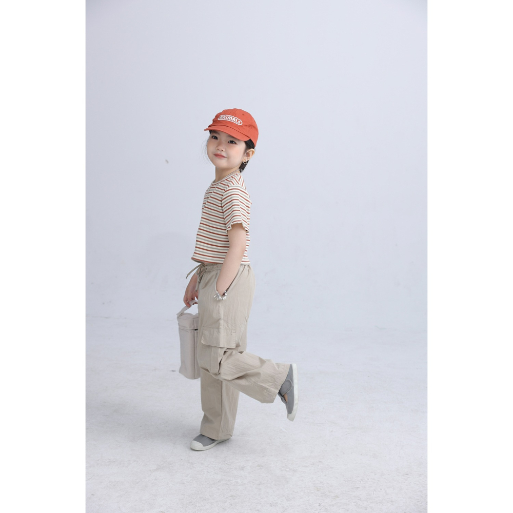 親子-露背條紋短袖T恤S504224-細節圖11