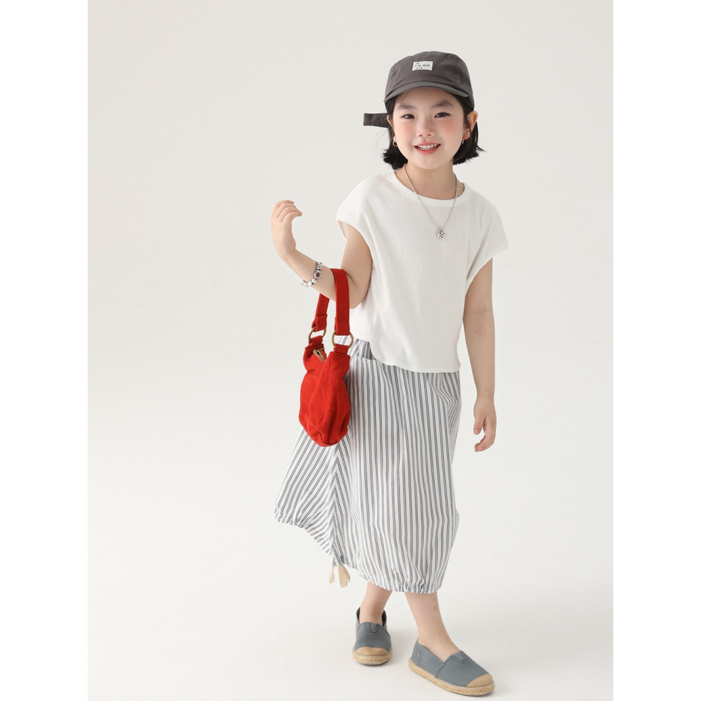 親子-日系優可絲不規則落肩T恤S504230-細節圖4