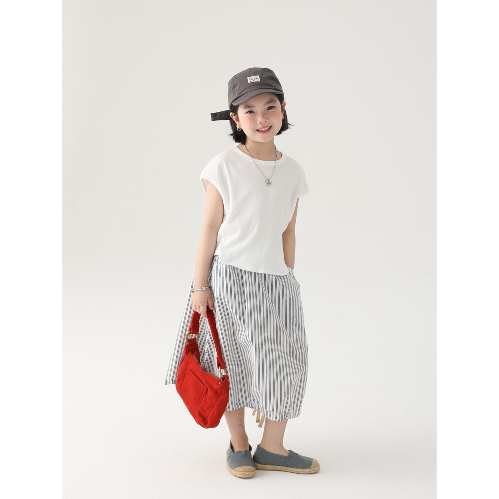 親子-日系優可絲不規則落肩T恤S504230-細節圖5