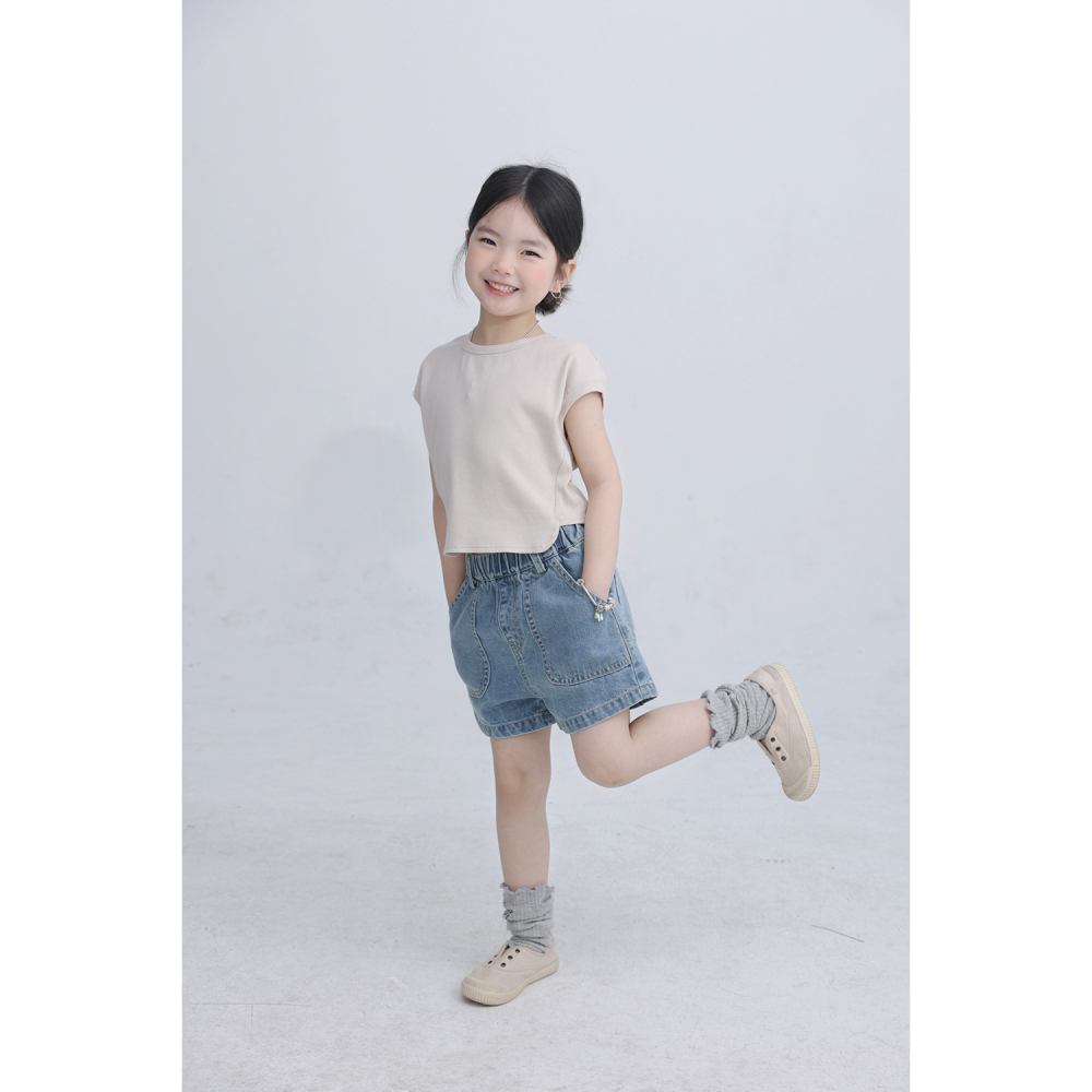 親子-日系優可絲不規則落肩T恤S504230-細節圖11