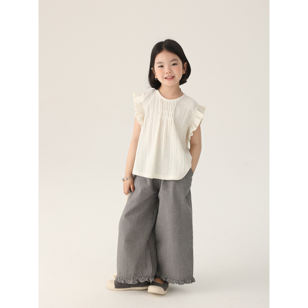 親子-日系條紋九分褲S504235-細節圖5