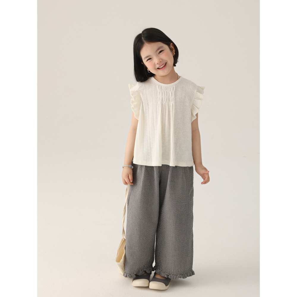 親子-日系條紋九分褲S504235-細節圖6