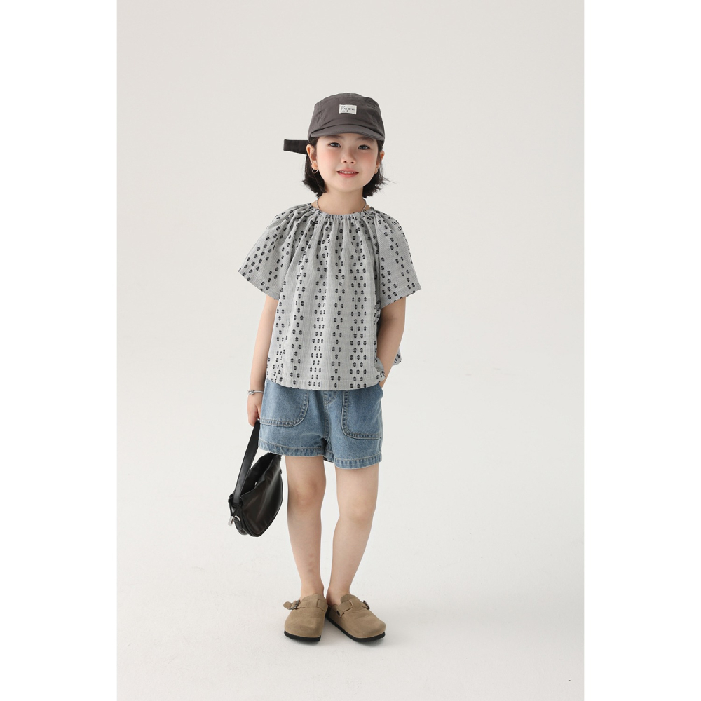 親子-日系波點條紋娃娃衫S504237-細節圖4