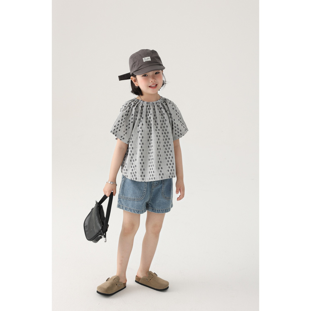 親子-日系波點條紋娃娃衫S504237-細節圖7