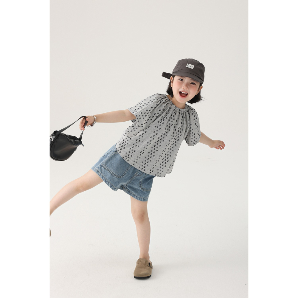 親子-日系波點條紋娃娃衫S504237-細節圖8