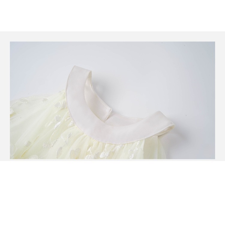 親子-立體繡花網紗亮片裙S504332-細節圖2