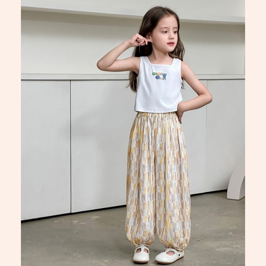 薄款碎花長褲S504336-細節圖11