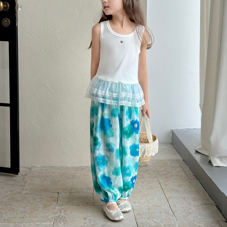 薄款碎花長褲S504336-規格圖11