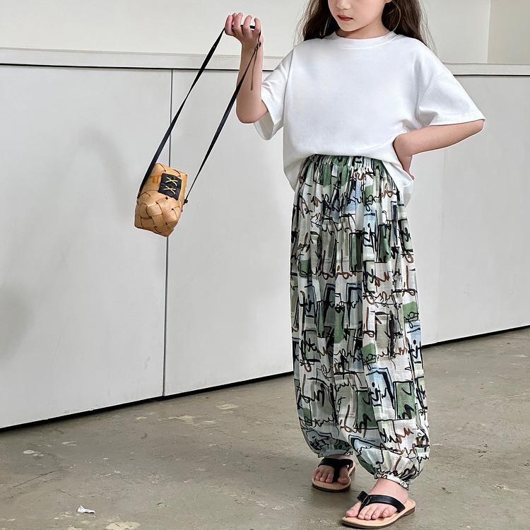 薄款碎花長褲S504336-規格圖11