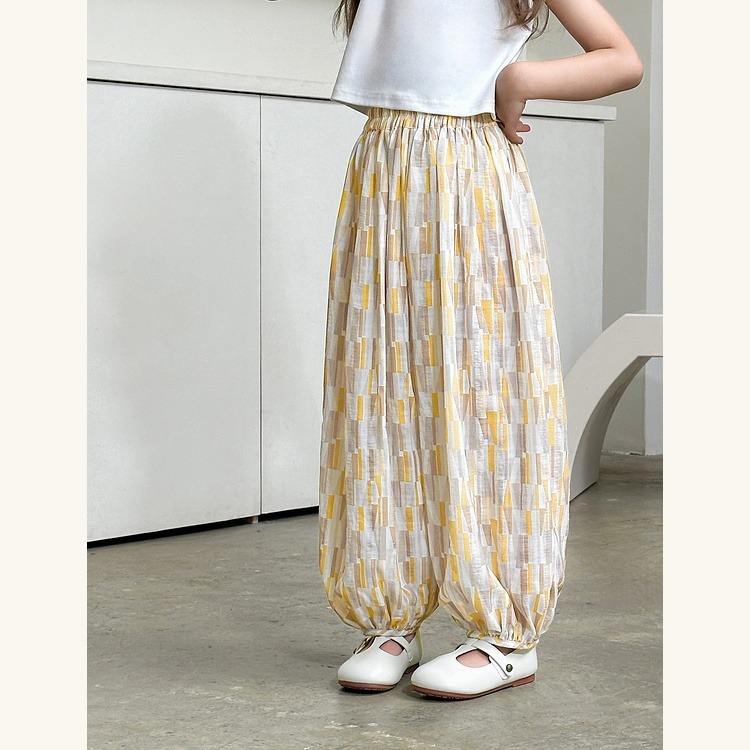 薄款碎花長褲S504336-規格圖11