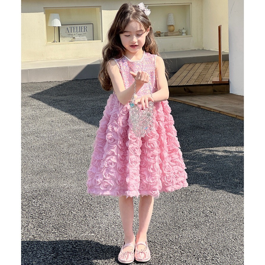 親子-玫瑰圓舞曲洋裝S504404-細節圖7