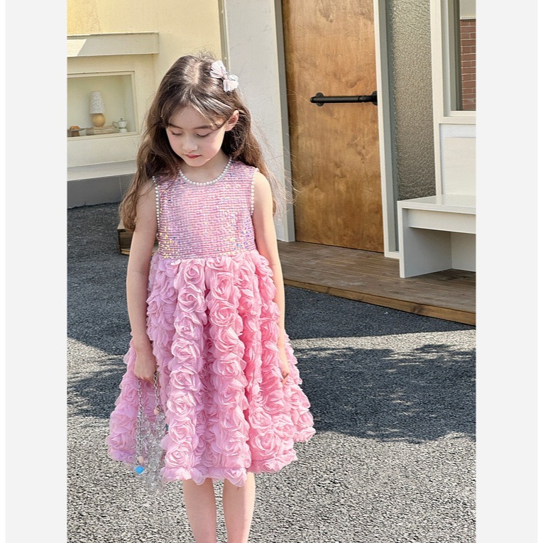 親子-玫瑰圓舞曲洋裝S504404-細節圖8