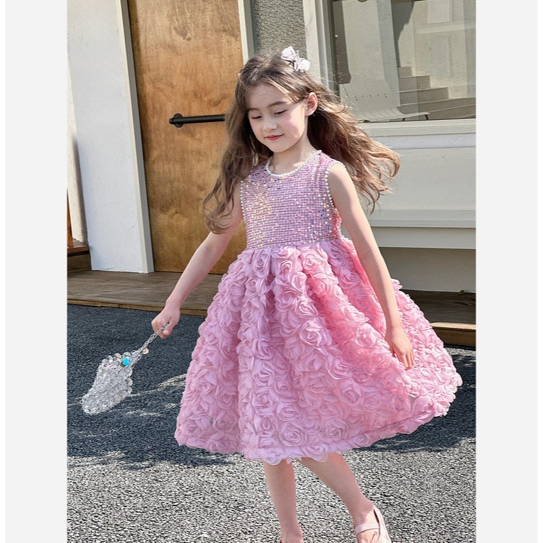 親子-玫瑰圓舞曲洋裝S504404-細節圖9