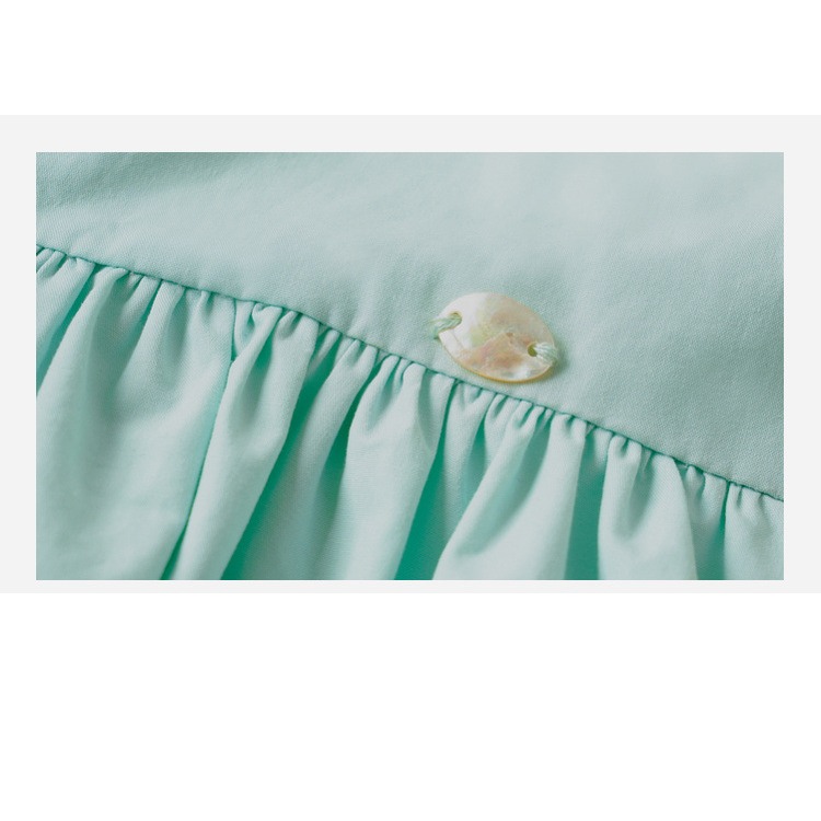 親子-清涼薄荷無袖背心裙S504412-細節圖5