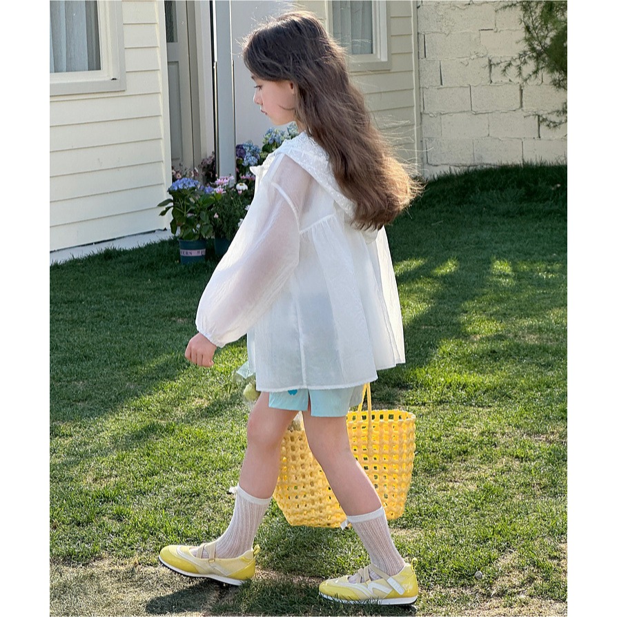 親子-蕾絲花邊防曬外套S504413-細節圖6