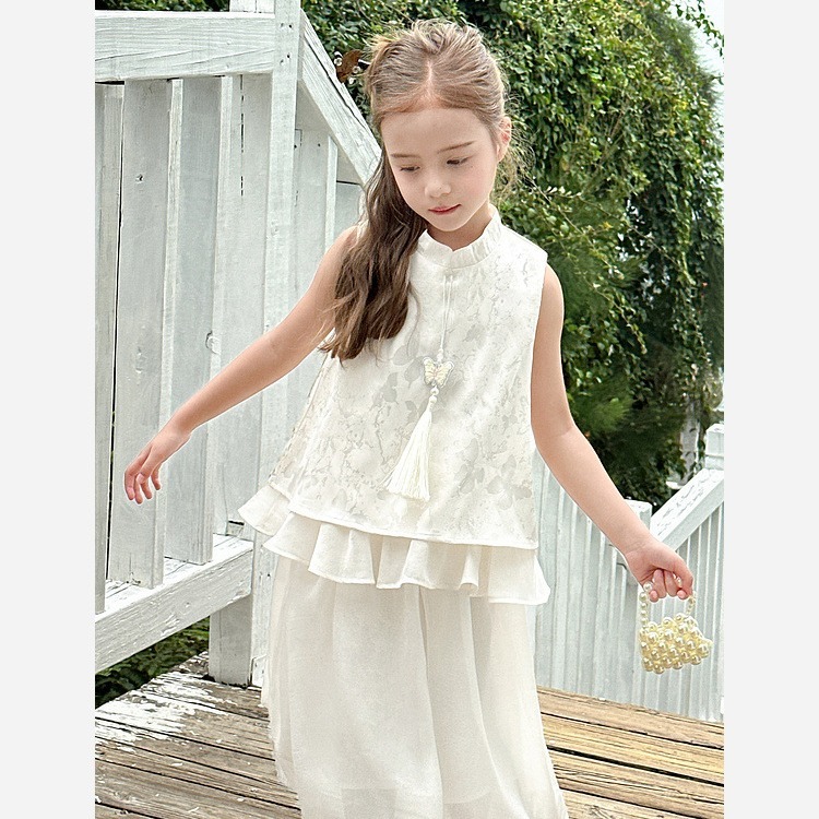 親子-新中式輕紗套裝S504428-細節圖8