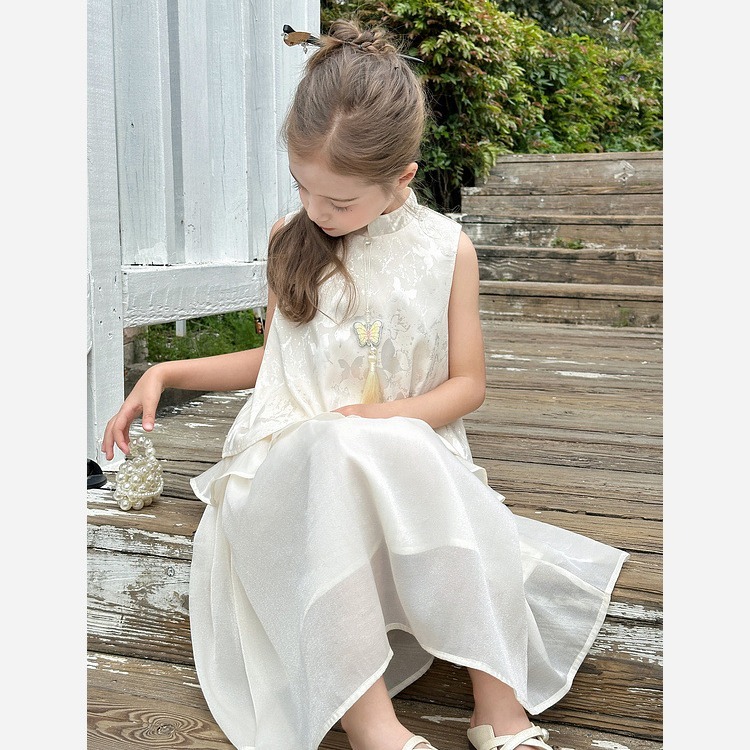 親子-新中式輕紗套裝S504428-細節圖11