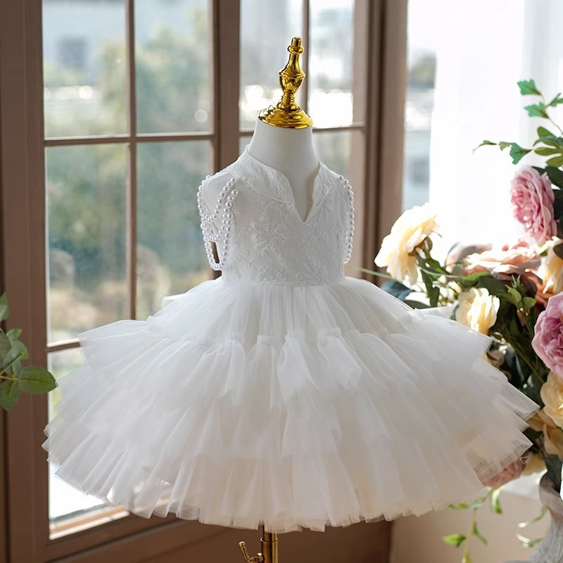 花朵刺繡禮服裙S504435-細節圖7