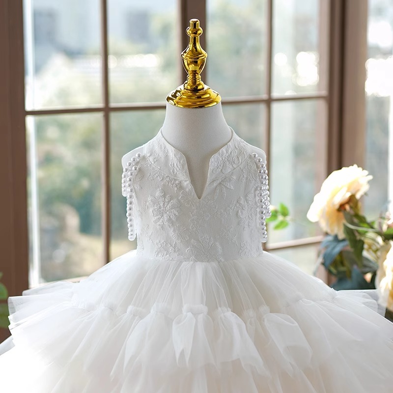 花朵刺繡禮服裙S504435-細節圖9