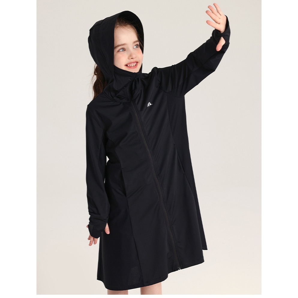 親子-長款連帽涼感防曬衣S504436-細節圖9