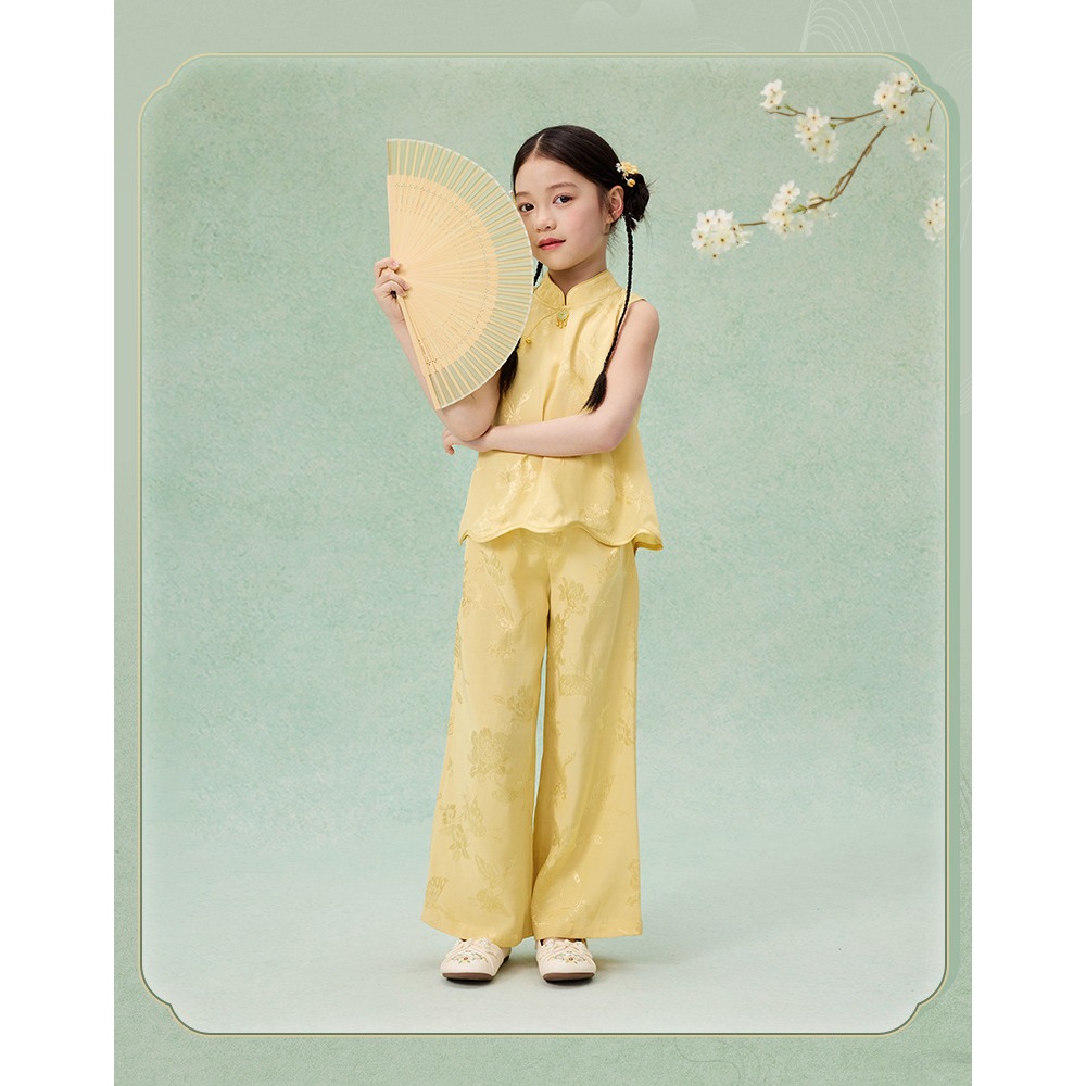 中式無袖套裝S505216-細節圖2