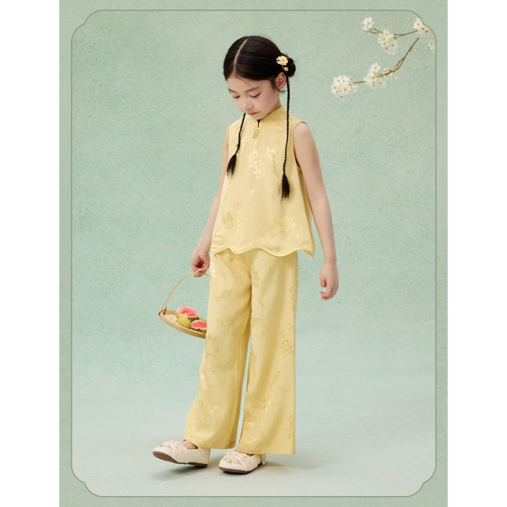 中式無袖套裝S505216-細節圖10