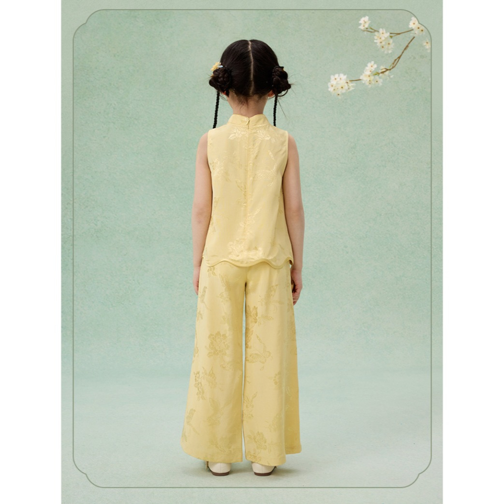 中式無袖套裝S505216-細節圖11