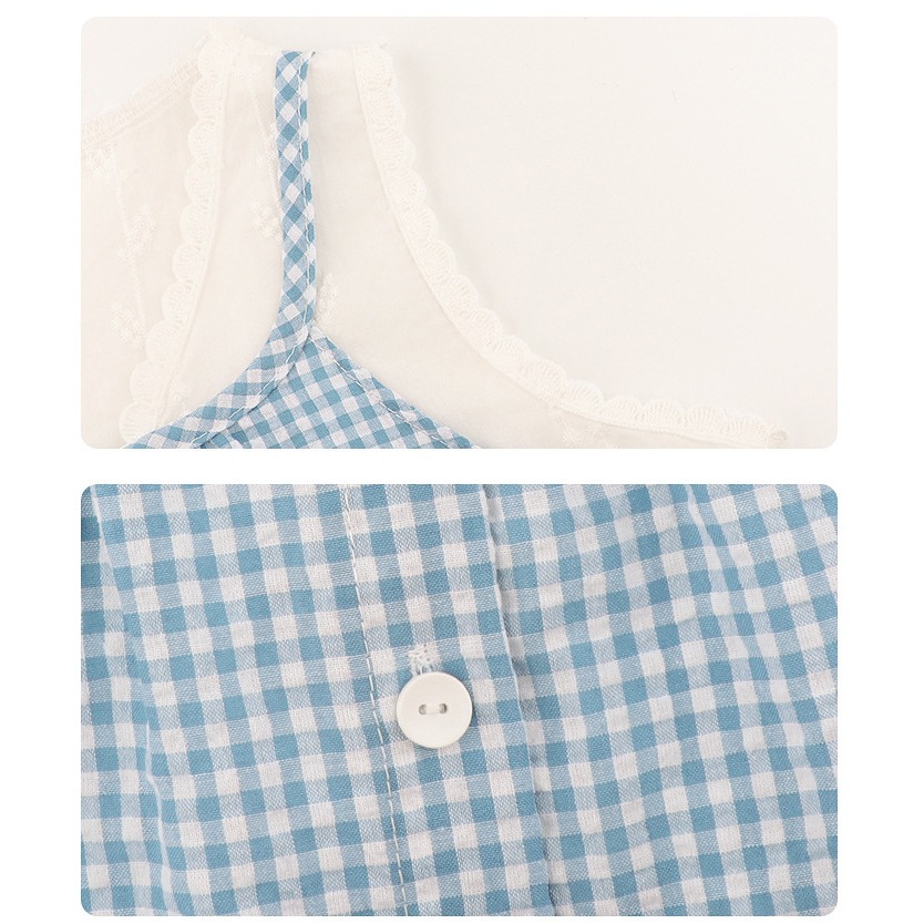 親子-假兩件格子娃娃衫S505227-細節圖7