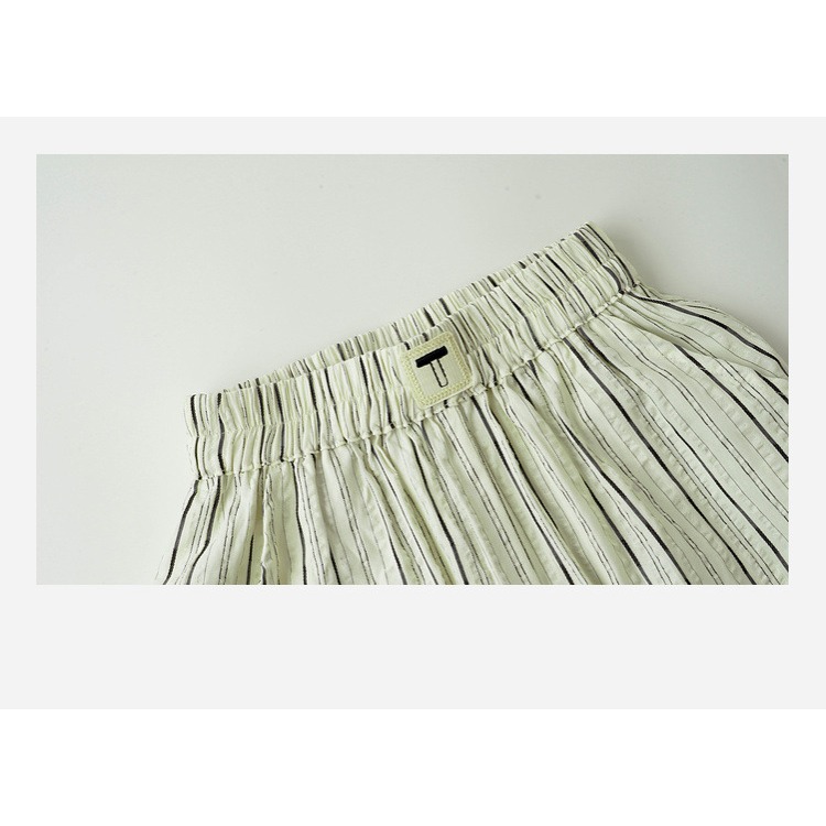 親子-波西米亞條紋直筒褲S505306-細節圖3