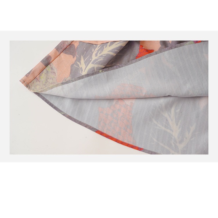 不規則荷葉邊連衣裙S505314-細節圖5