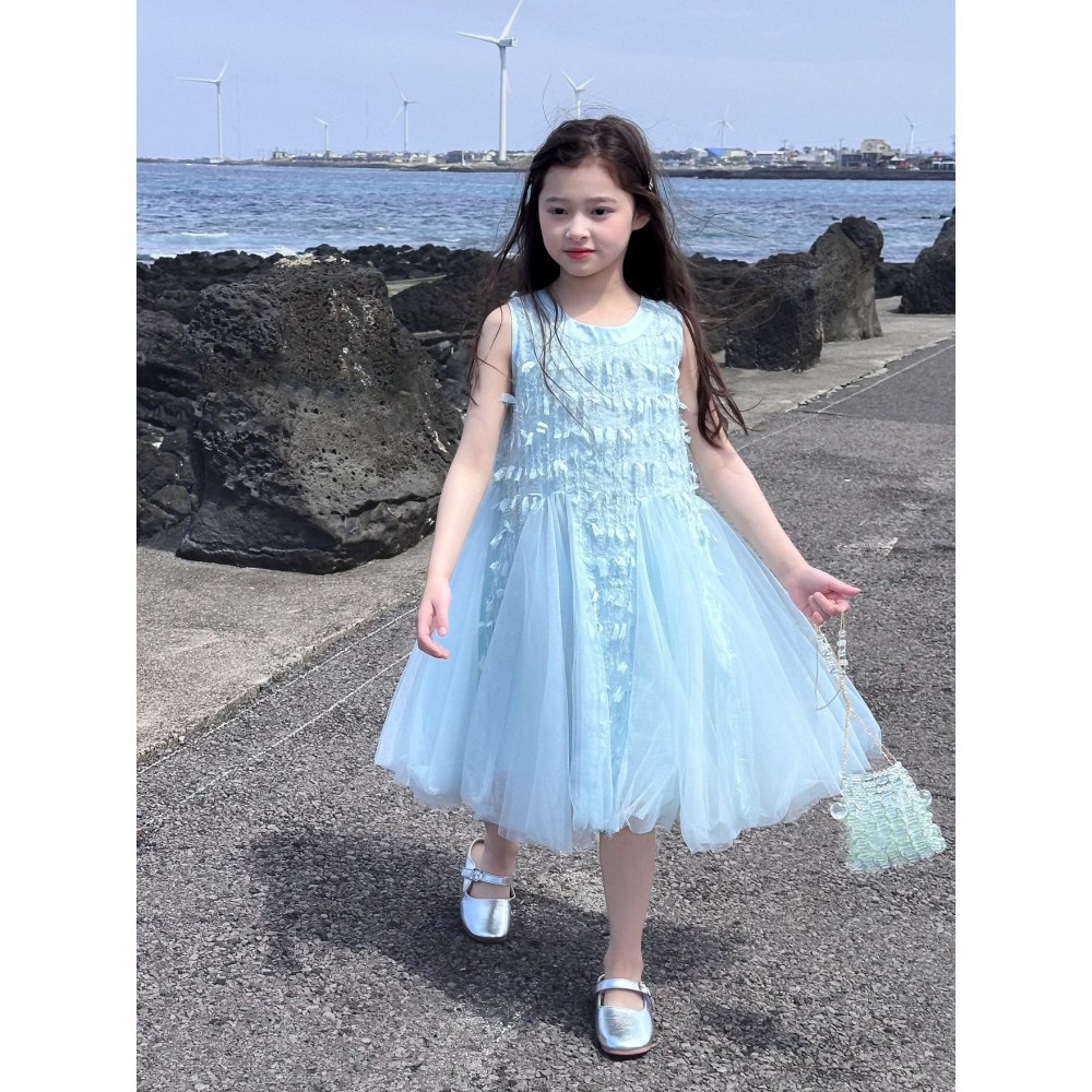 仙女流蘇網紗裙S505411-細節圖4